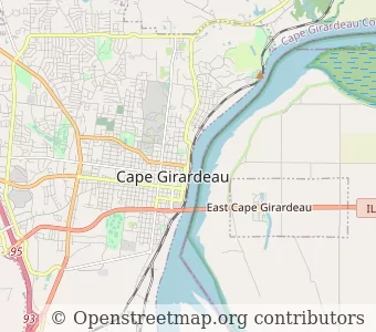 City Cape Girardeau minimap