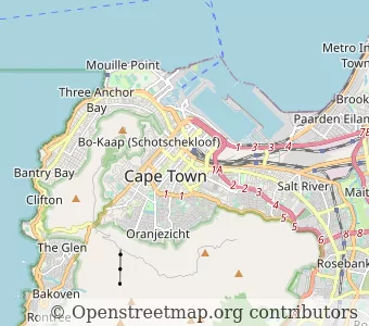 City Cape Town minimap