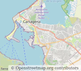 City Cartagena de Indias minimap