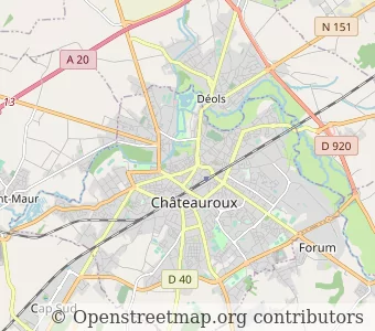 City Châteauroux minimap