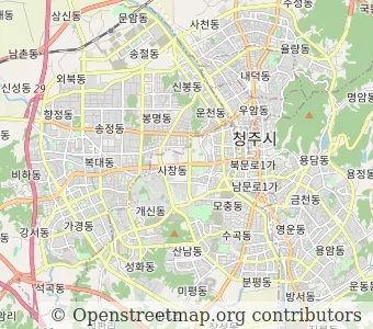 City Cheongju minimap