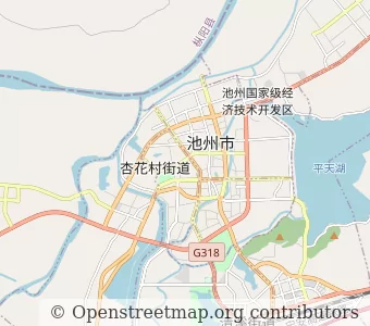 City Chizhou minimap