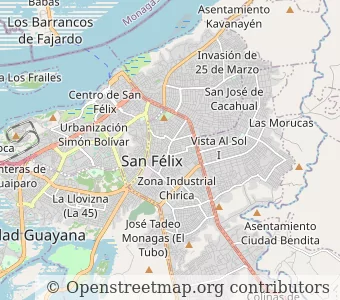 City Ciudad Guayana minimap