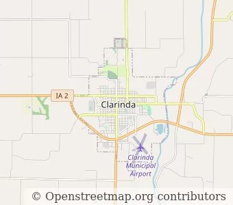 City Clarinda minimap
