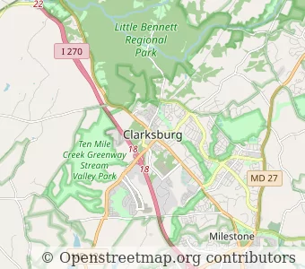 City Clarksburg minimap