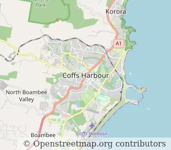 City Coffs Harbour minimap
