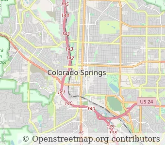 City Colorado Springs minimap