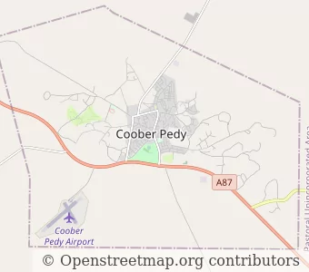 City Coober Pedy minimap
