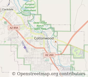 City Cottonwood minimap