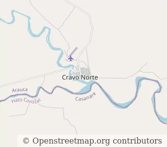 City Cravo Norte minimap