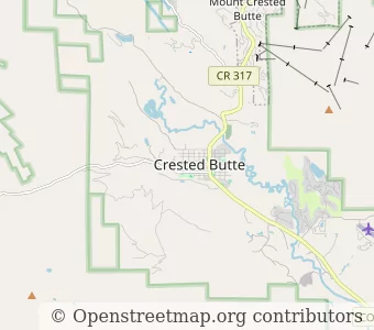 City Crested Butte minimap
