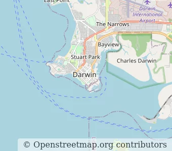City Darwin minimap