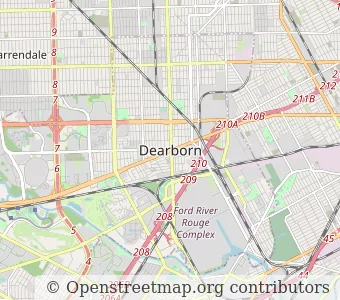 City Dearborn minimap