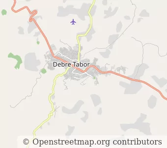 Город Дебра Табор миникарта