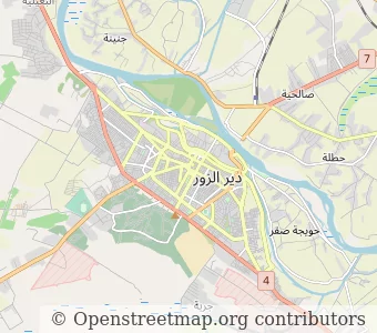 City Deir al-Zour minimap