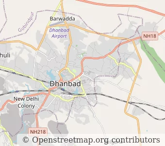 City Dhanbad minimap