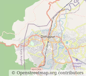 City Dimapur minimap