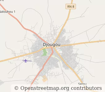 City Djougou minimap