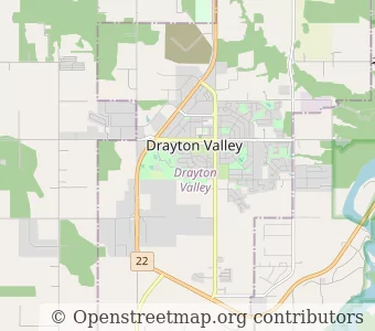 City Drayton Valley minimap