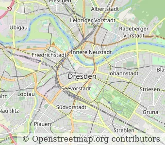 Город Дрезден миникарта