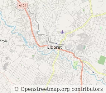 City Eldoret minimap