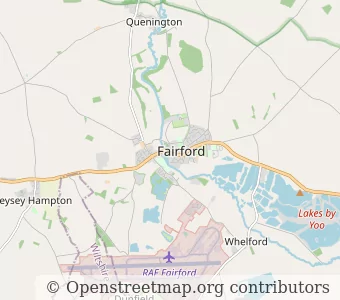 City Fairford minimap