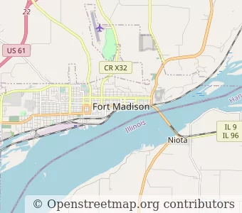 City Fort Madison minimap