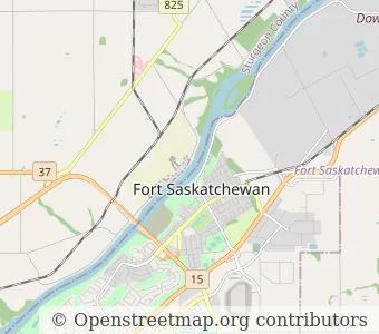 City Fort Saskatchewan minimap