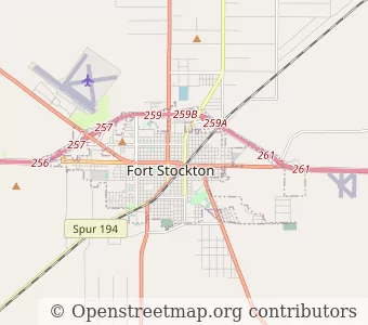 City Fort Stockton minimap
