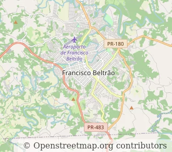 City Francisco Beltrao minimap