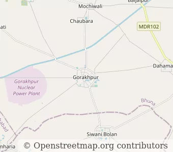 City Gorakhpur minimap