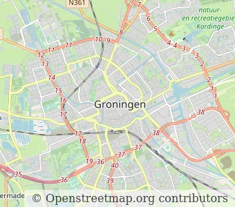 City Groningen minimap