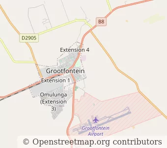 City Grootfontein minimap