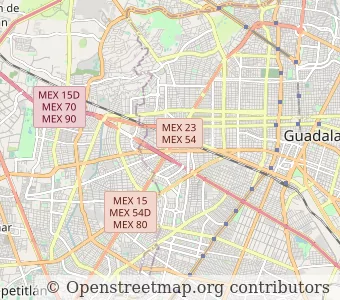 City Guadalajara minimap