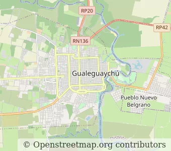 City Gualeguaychú minimap