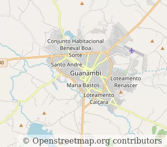 City Guanambi minimap