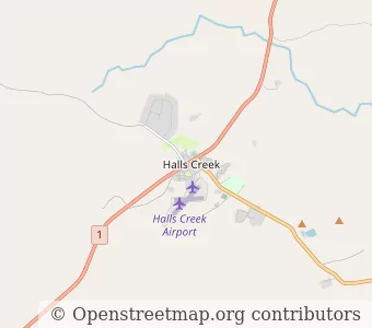 City Halls Creek minimap