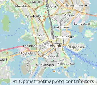 Город Хельсинки миникарта