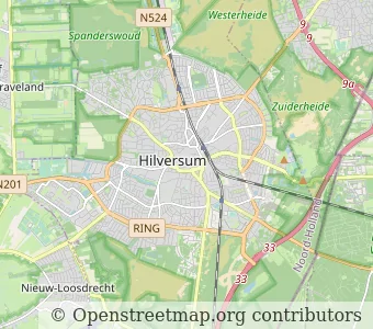City Hilversum minimap
