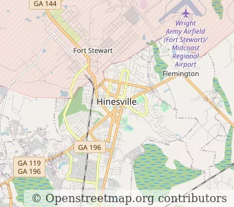 City Hinesville minimap