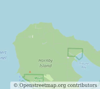 City Hornby Island minimap