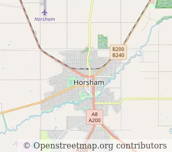 City Horsham minimap