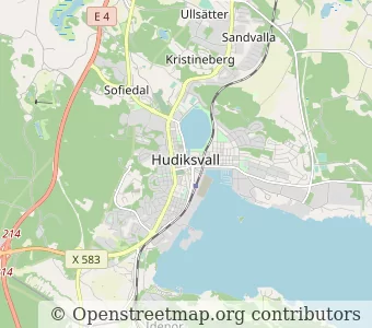 City Hudiksvall minimap