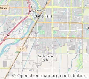 City Idaho Falls minimap