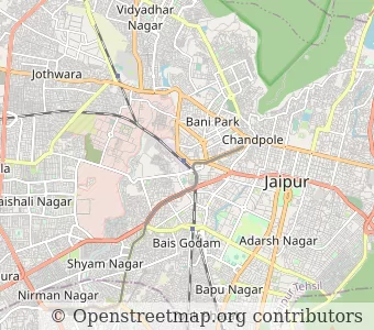 Город Джайпур миникарта