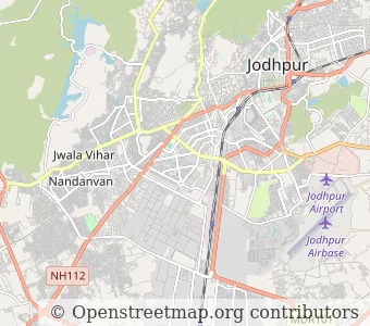 Город Джодхпур миникарта