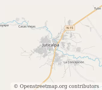 City Juticalpa minimap