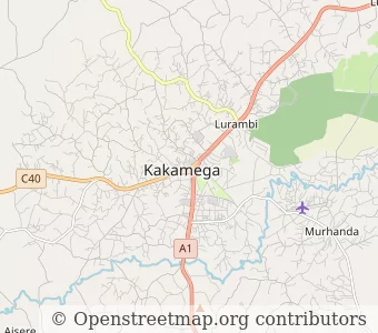 Город Какамега миникарта