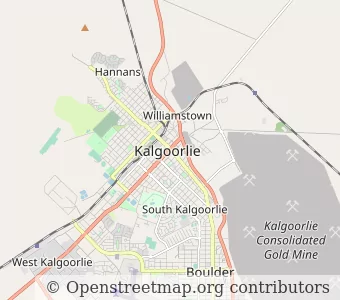 City Kalgoorlie-Boulder minimap