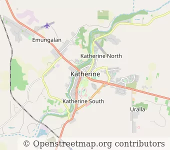 City Katherine minimap